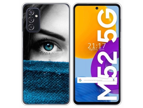 Carcasa Samsung Galaxy M52 5G TUMUNDOSMARTPHONE Dibujos Multicolor