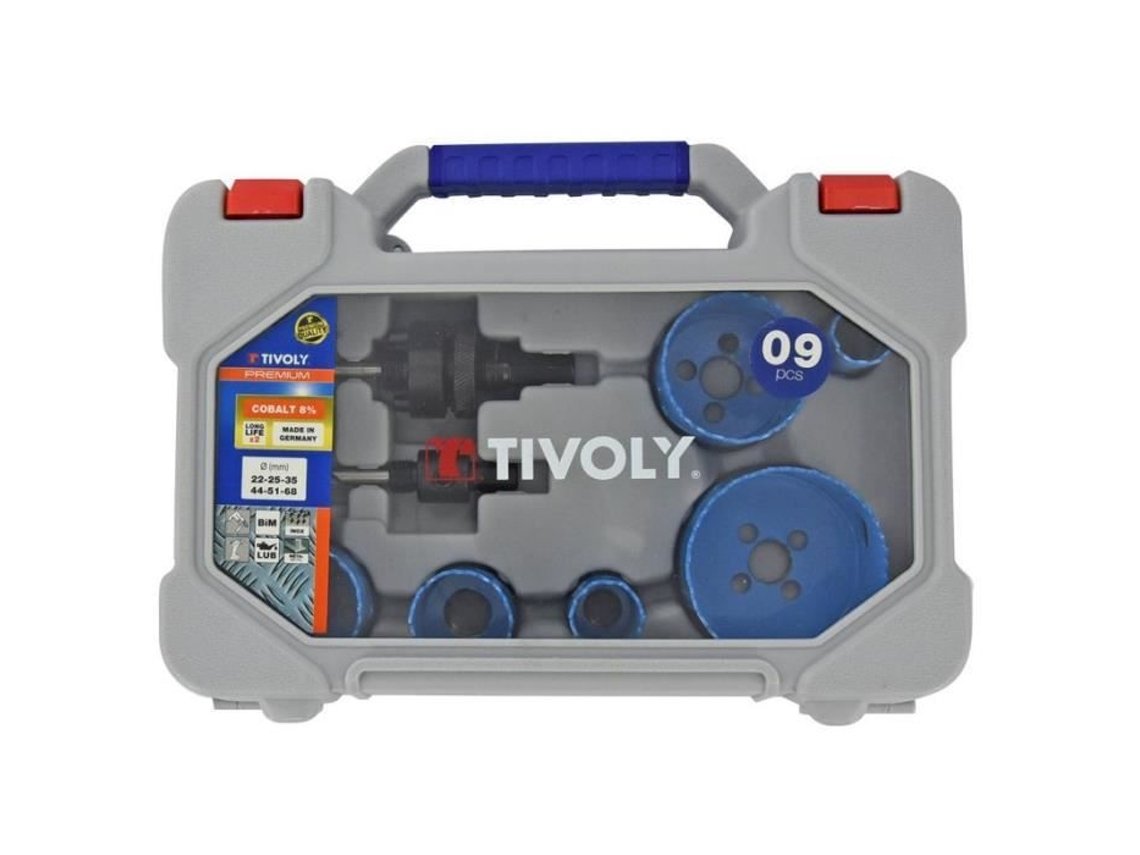 Caja de Sierra TIVOLY Premium 9 Pcs Xt505270001
