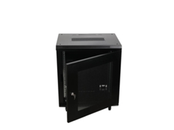 Gabinete para servidor de red, capacidad de 12 U, montaje en piso o pared, diseño ventilado OEM