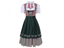2026-4880-traje Tradicional Oktoberfest Mujer Vestido Con Delantal Para Fiesta De Cerveza Alemán M