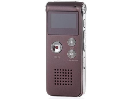La grabadora de audio digital todo en uno de 16 GB con reproductor de MP3 es ideal para grabar entrevistas, conversaciones y reuniones