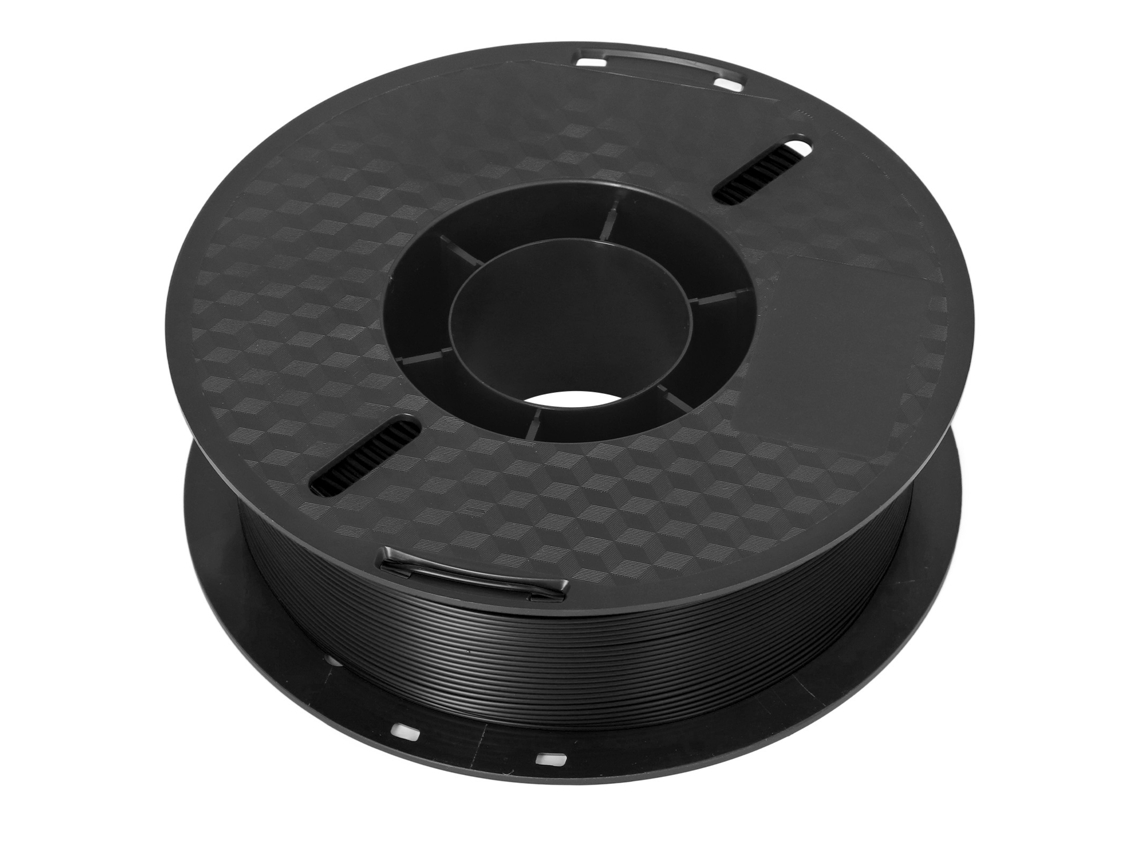 Filamento Pla De 1,75 Mm, 1 Kg, Para Impresora 3d, Ecológico, Sin Humo Ni Olor, Negro.