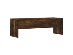 Maison Exclusive - Mueble De Tv Madera De Ingeniería Roble Ahumado 120x40x40 Cm