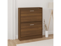 Zapatero Organizador 59X17X81 Cm Derivados de Madera Roble Marrón