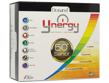 Complemento Alimentar DRASANVI Drasanvi Ynergy Senior 36 cápsulas 29 gr