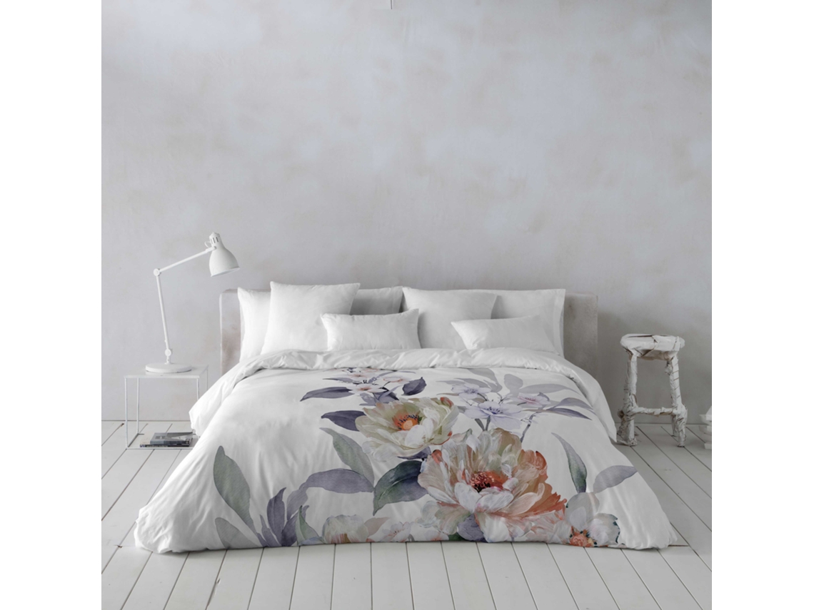Conjunto de Fundas de Edredón ICEHOME Estampada Cama Extra Fabricado España Multicolor - 2pcs (CAMA 105 cm)