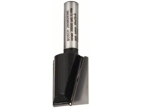 Fresa BOSCH Recta - 8 mm - D1 20 mm - L 24.6 mm - G 56 mm