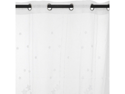 ATMOSPHERA - Cortina Estrellas Bordadas Blanco 140X240cm