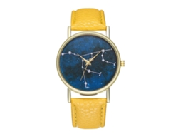 Reloj De Pulsera Unisex De Cuarzo Con Correa De Cuero Sintético, Estilo Zhoulianfa, Regalo Perfecto Para Amantes Del Café.