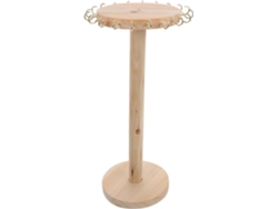 Organizador Joyería Sencillo Funcional Madera Natural Collares Pulseras Almacenamiento Hogar Día