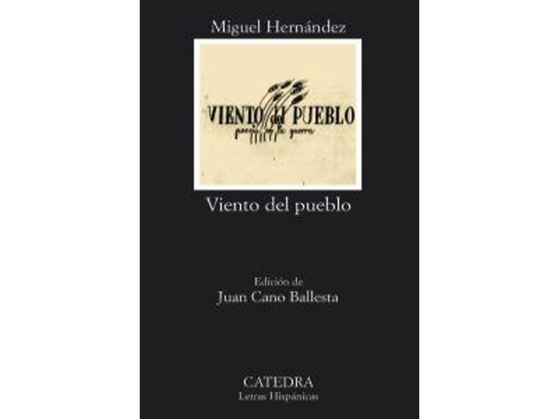 Libro Viento Del Pueblo de Miguel Hernández (Español)