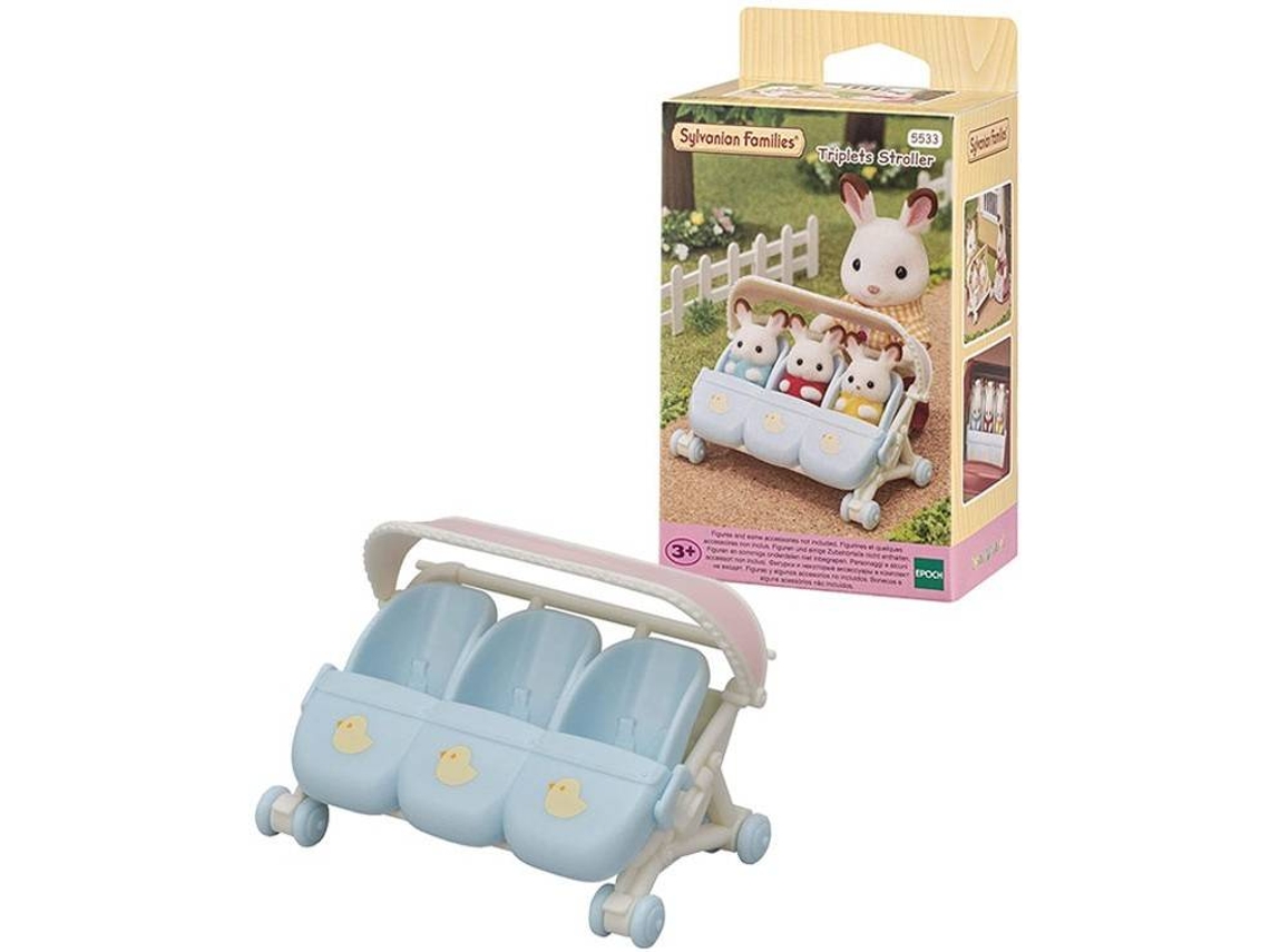 Sylvanian Families Carrito de Trillizos