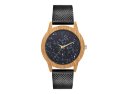 Reloj De Cuarzo Analógico Para Hombre Mujer Zhoulianfa De Moda Negro