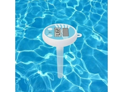 Termômetro Solar Digital Flutuante Para Piscina, Fácil De Ler E Resistente A Choques, Ideal Para Uso Externo.