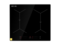 Placa De Inducción 4 Zonas 6800w Con Control Táctil Y Temporizador Tekmaquinas