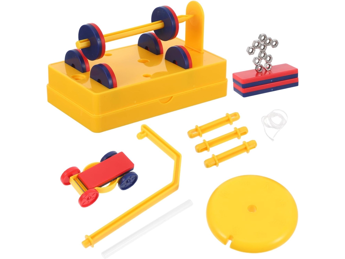 Kit de experimentos magnéticos para niños y niñas, materiales magnéticos para manualidades en el aula CHABERLU