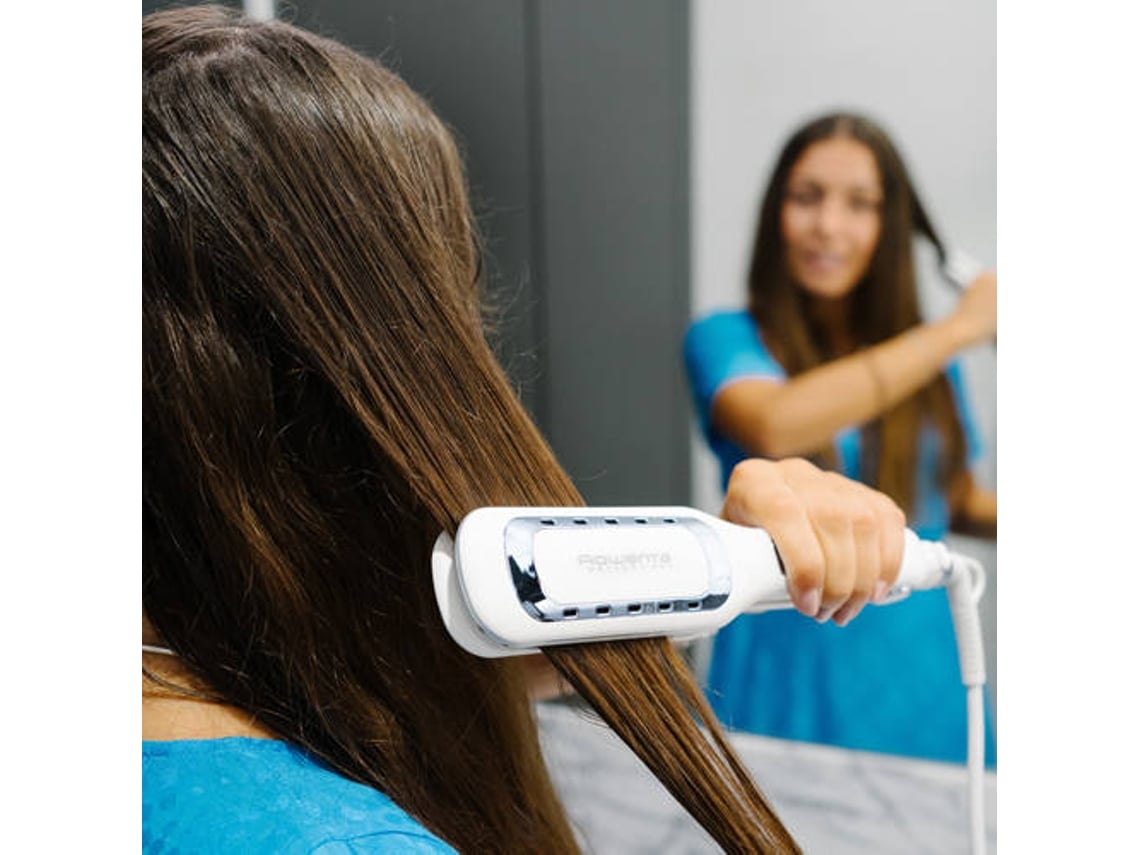 Plancha de Pelo ROWENTA Wet&Dry Pro SF5010F0 (Cerámica 130 230ºC