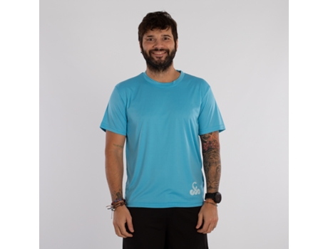Camiseta Unisex para Fitness VIBOR-A Nan Azul (XL)