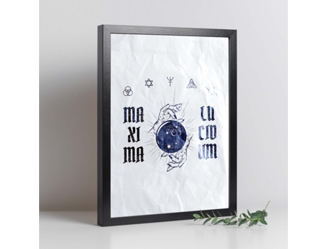Póster NACNIC Lucidez con Ilustraciones de Magia y El Mundo de Lo Oculto.