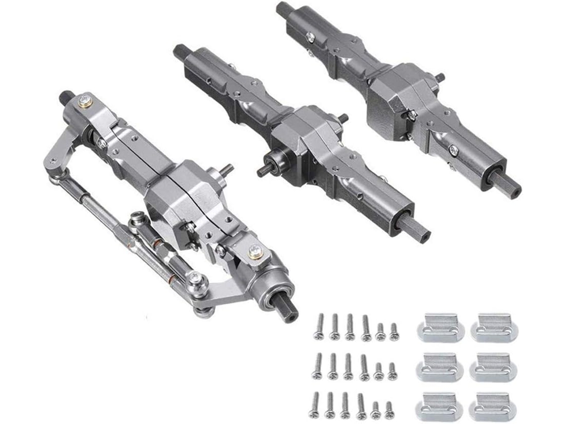 Sección Central Trasera De Metal Para Accesorios De Mejora De Coches Rc B16 B36 Fy004 1/16
