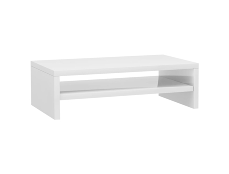 Soporte de monitor VIDAXL Blanco Madera contrachapada (42x24x13 cm)