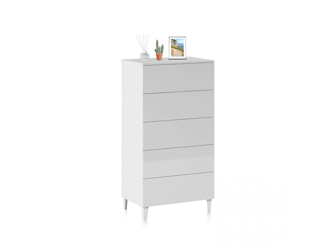 Cómoda chifonier Plex Blanco 61 x 117 x 40 cm