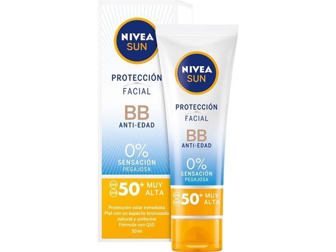 Pack NIVEA Sun Facial Bb Anti-Edad Spf50+ 50 ml