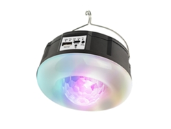 Lámpara solar LED portátil 2026 para camping con control remoto para exteriores y tiendas de campaña, lámpara de ambiente mágico.