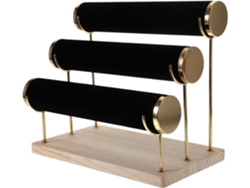 Soporte De Exhibición Desmontable De 3 Niveles Para Pulseras, Soporte Para Relojes Y...