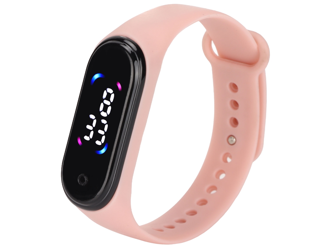 Relógio Inteligente M6 Fitness Bracelet Com Tela Led Touch Screen Digital Sport Watches Impermeável