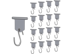 Kit De 17 Ganchos Para Toldo De Camping Para Coche, Apto Para Interior/exterior.