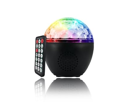 Luces de discoteca Lámpara de fiesta activada por sonido con altavoz Bluetooth y cable USB de 1 2 M Luces de fiesta con control remoto para BISBISOUS