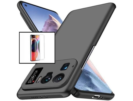 Kit Carcasa y Protector Xiaomi Mi 11 Ultra PHONECARE SlimShield Negro