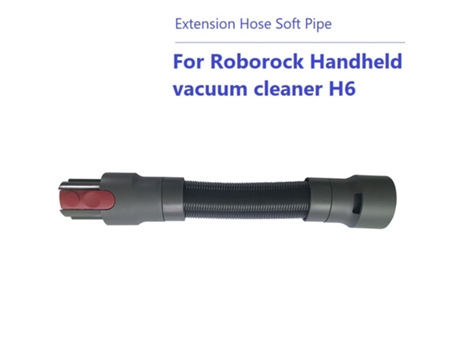 Manguera de extensión, tubo suave para aspiradora de mano inalámbrica Roborock, piezas de repuesto H6