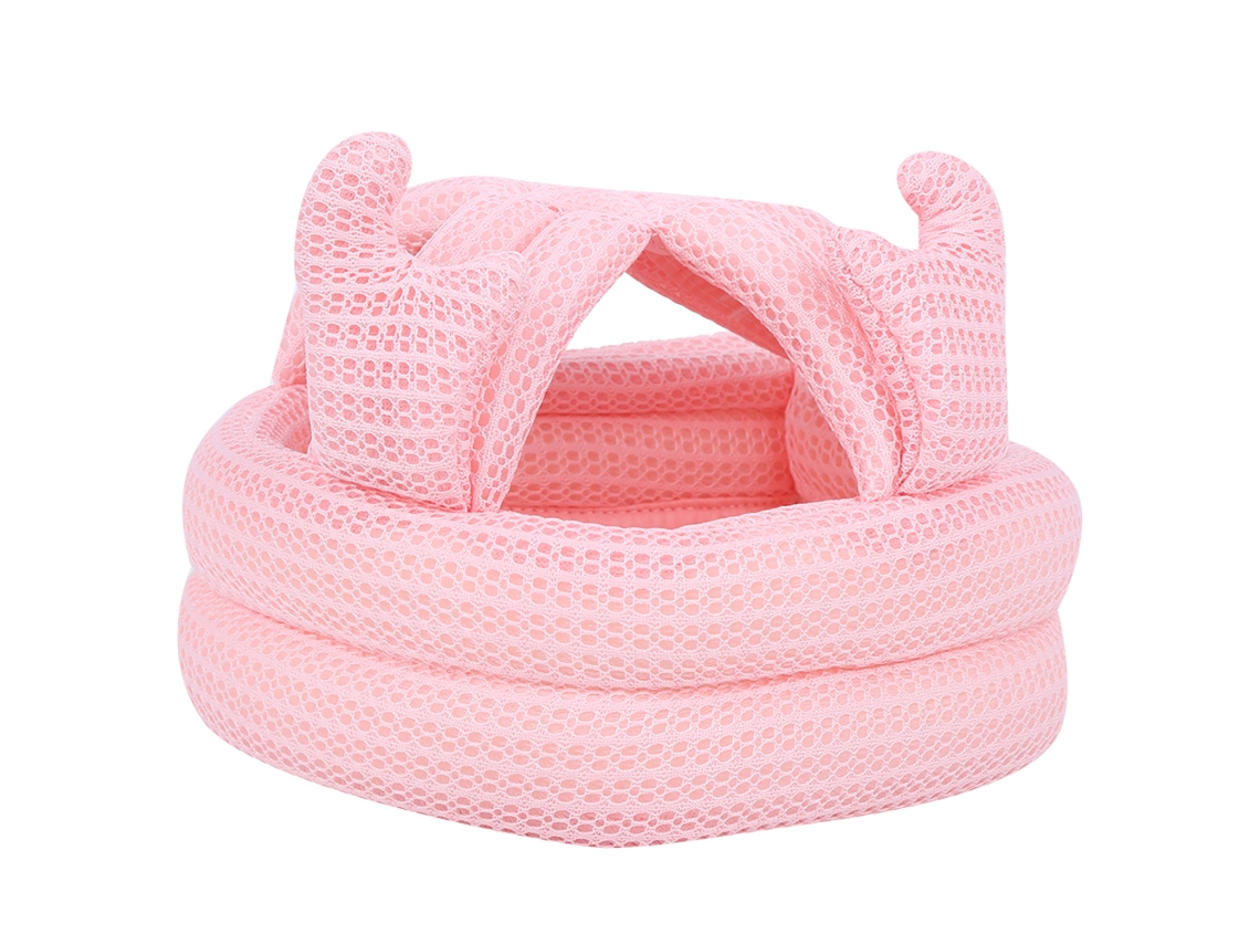 Casco De Seguridad Para Bebé Transpirable, Anticolisión, Protección Para La Cabeza, Rosa, N.° 1