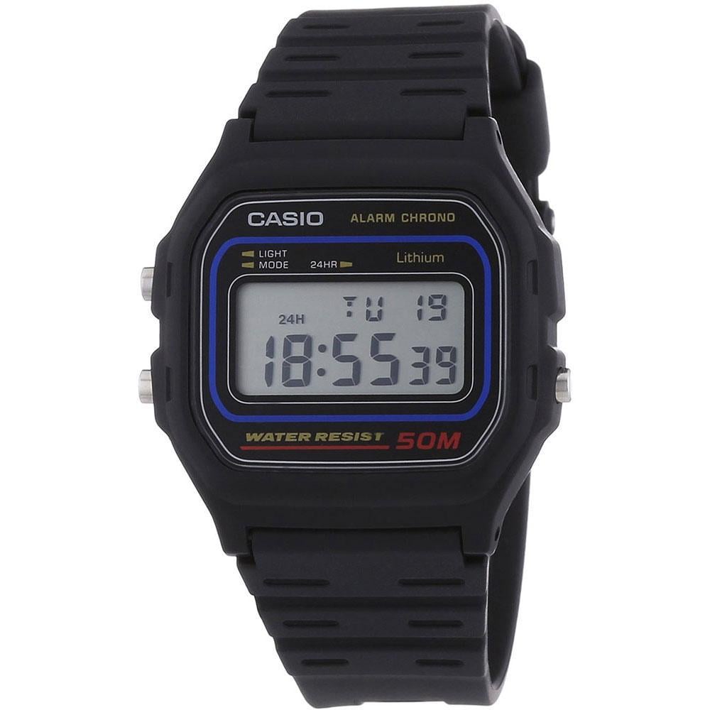 Casio Reloj De pulsera w591v hombre negro w591vqes collection digital