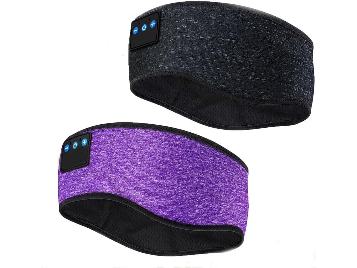 Auriculares Diadema Mascara Altavoces Estéreo YEMAESRE Inespecíficos Bluetooth Morado