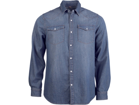 Camiseta de Manga Larga Kariban Denim (Tam: XL)
