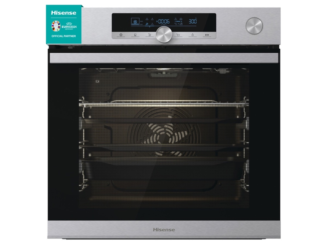 Horno HISENSE BSA66334PX (77 L - 59.5 cm - Pirolítico - Inox)