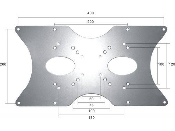 Soporte de TV NEWSTAR FPMA-VESA400 (22'' a 52'' - Hasta 35 kg)