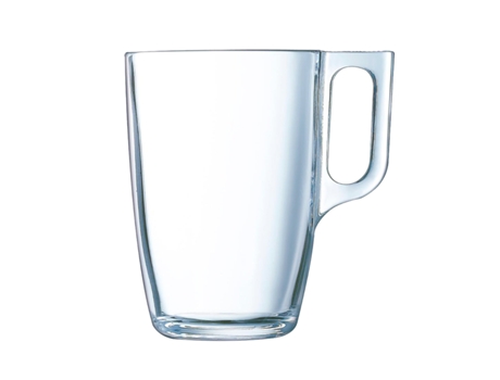 LUMINARC Nuevo - Taza de Desayuno de 32 cl en Vidrio Templado Extra Resistente