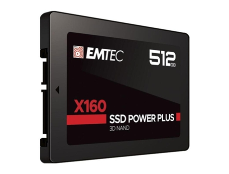 Disco SSD EMTEC (2.5 - 512 GB X160 3D)