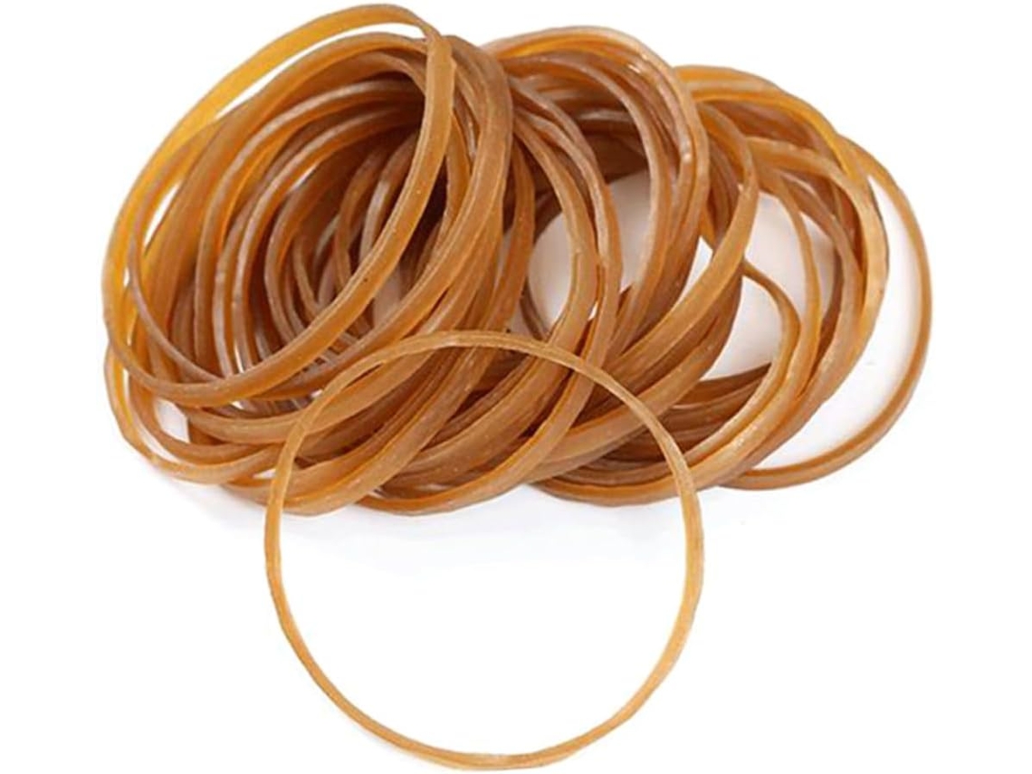Banda Elástica Reutilizable De 500 G, Goma Elástica Para Verduras Y Material De Oficina.