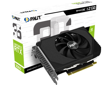 Tarjeta Gráfica PALIT GeForce RTX 3060 (NVIDIA - 12 GB GDDR6)