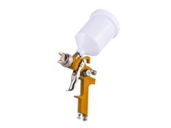 Pistola De Pintura Hvlp Con 3 Boquillas (1,5/1,7/2,0 Mm) Para Automoción, Mobiliario, Aplicaciones Aéreas Y Alimentación Por Gravedad.