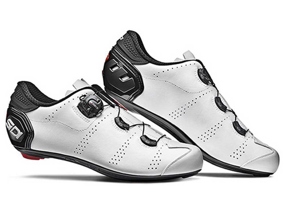 Zapatillas para Hombre SIDI Carretera Fast Blanco para Ciclismo (EU 43)
