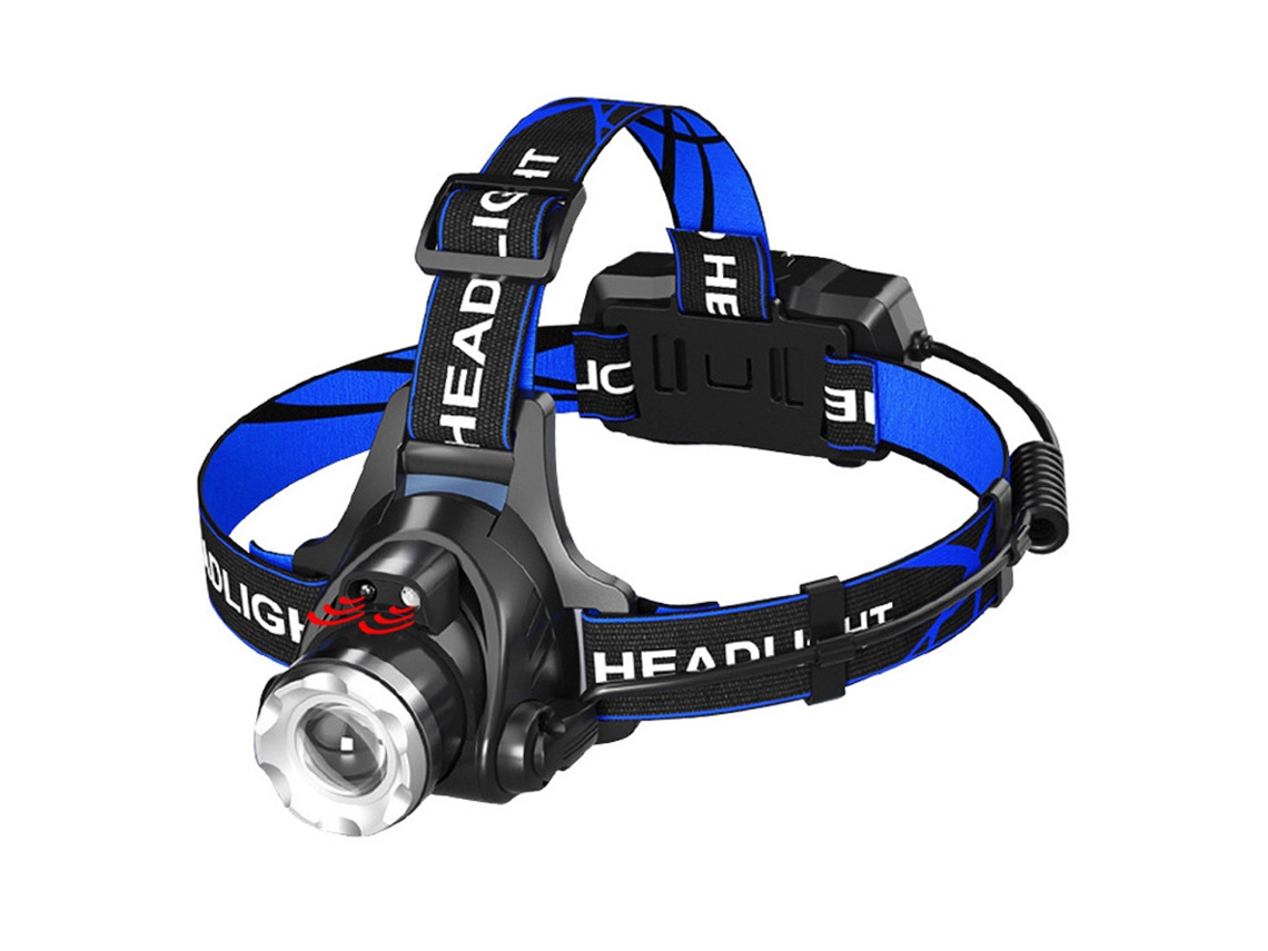 Linternas frontales recargables revolucionarias, LED superbrillantes, resistencia al agua IPX4, para aventuras al aire libre y uso diario.