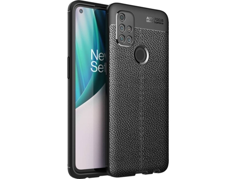Carcasa Oneplus Nord N10 Rugged Leather Negro