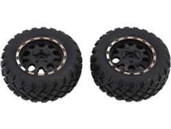 Neumáticos De Repuesto Haiboxing 3101a Para Camión Rc – Par De Ruedas De Goma Antideslizantes F4312