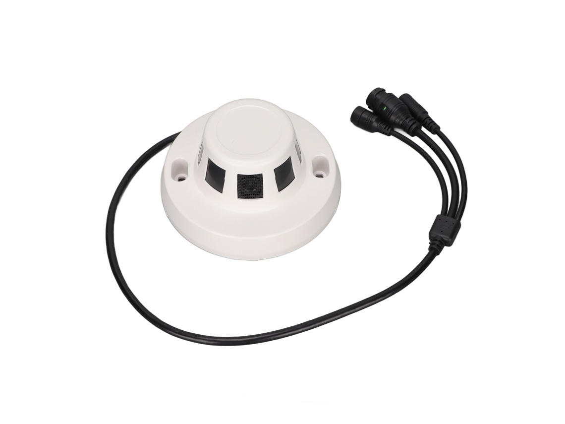 Minicámara De Seguridad 1080p Con Detección De Humo Y Acceso Remoto Wi-fi Para El Hogar Y El Almacén.